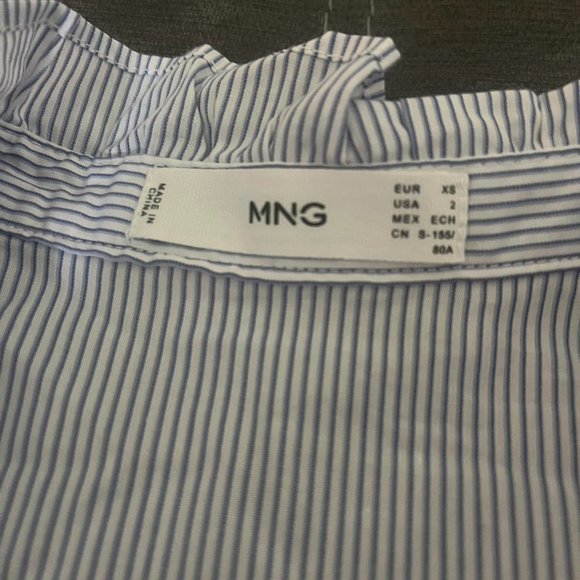 Stripped Blouse From Mango In - Picture 3 of 4